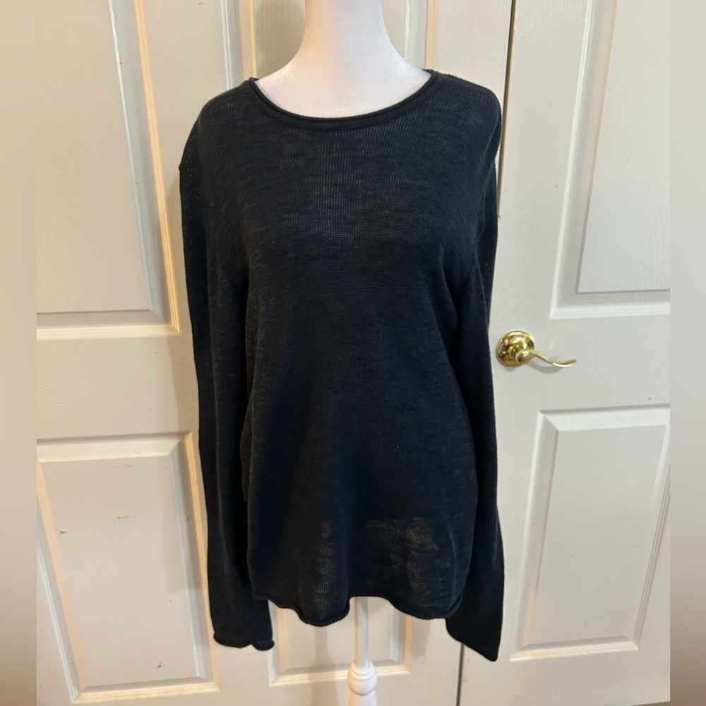 Lindbergh White men’s light sweater, size large